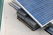 solar panels block